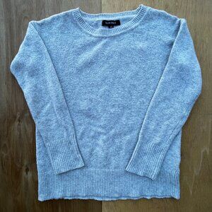 ELLEN TRACY KNIT LONG SLEEVE WOMEN’S STONE GRAY SWEATER sz XS